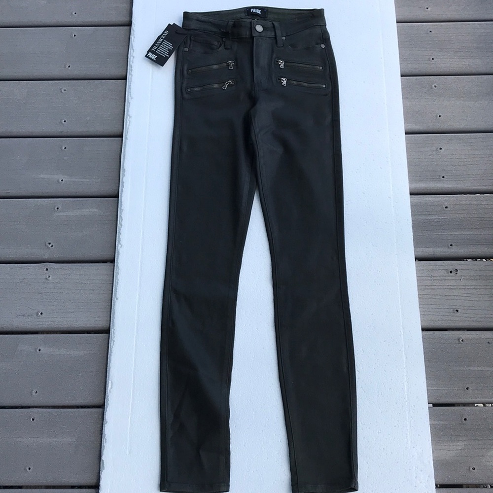 Paige Transcend Edgemont High Rise Jeans, Size 23 - Picture 5 of 8